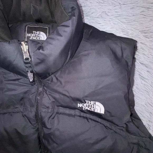 The North Face 1996 Retro Nuptse 700 Fill Down Vest Women's Large Black Puffer - Picture 4 of 14